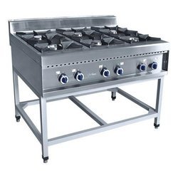 Six Burner Cooking Range