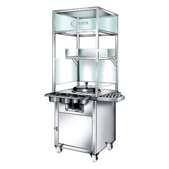 Steam Corn Machine Trolley