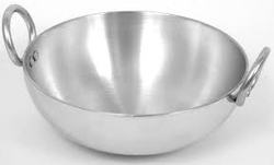 Aluminium Karahi - Customizable Sizes from 8" to 24" | Lightweight, Durable, Environmentally Friendly, Heat Resistant