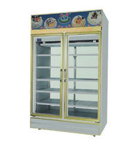 TWO DOOR GLASS Chiller By BHARTI REFRIGERATION WORKS
