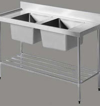 Dish Washing Equipment Two Sink Unit