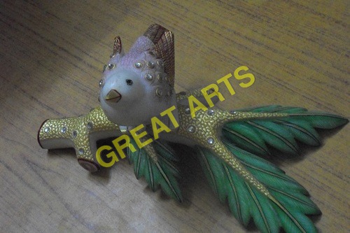 Marble Bird's Statues
