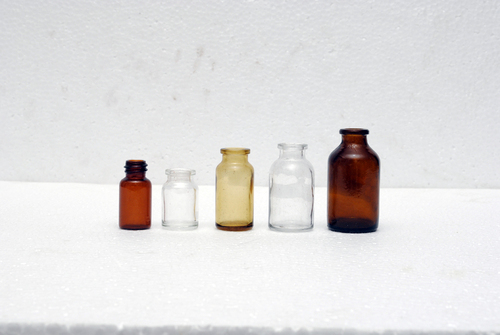 Glass vial bottle