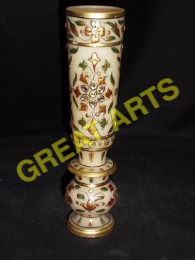 Marble Candle Stand 