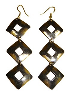 Metal Chain Earring
