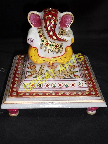 Marble Chowki Ganesh 
