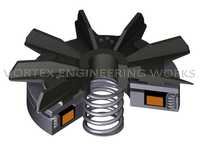 Electromagnetic Flux Outside Plates Brakes
