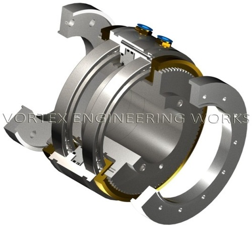 Pneumatic Toothed Clutches