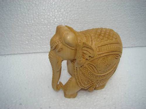 wooden elephant