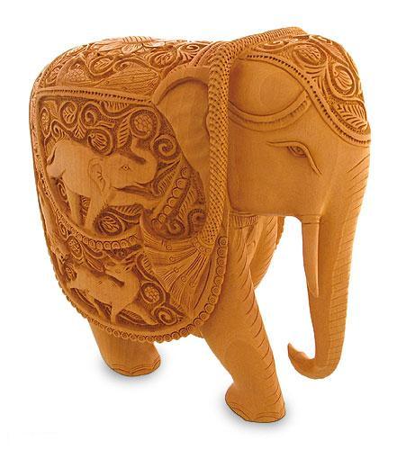 Wooden Elephant