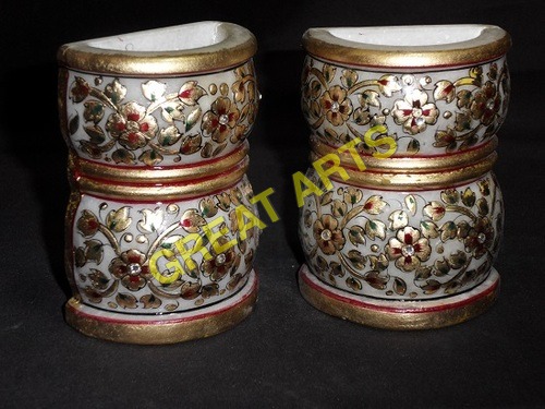 Marble Cut Hanging Glass  Matki