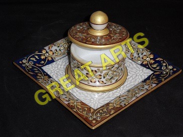 Marble Dry Fruits Dibbi Set