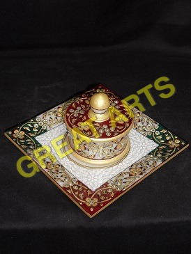 Marble Dry Fruits Dibbi Set