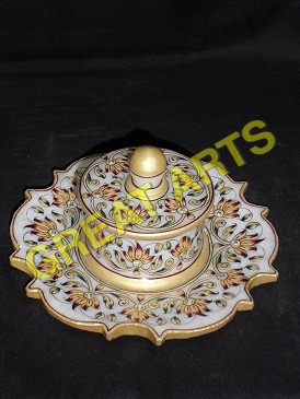 Marble Dry Fruits Dibbi Set