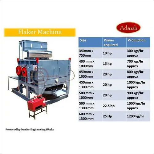 Corn Flaker Machine