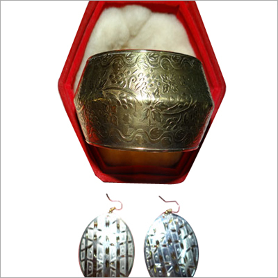 Silver Angular Earrings