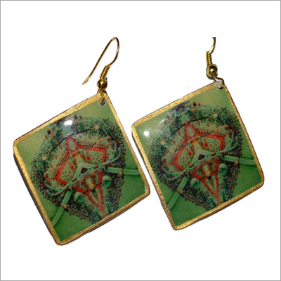 Green Earrings