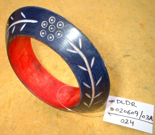 wooden painted bangles