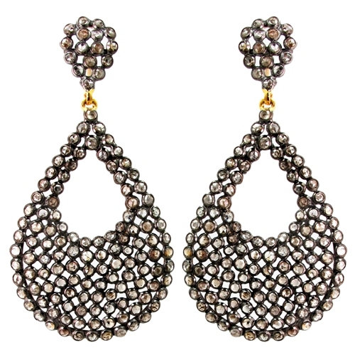 Slice Diamond Earrings Jewelry