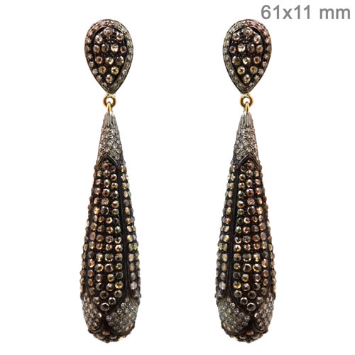 Slice Diamond Earrings