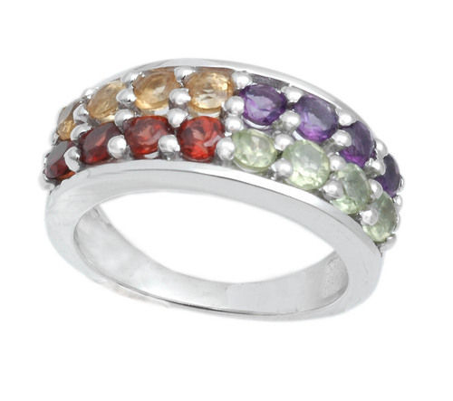 Semi Precious Stone Silver Jewellery Supplier, Wholesale Gemstone Jewellery Manufacturar  Gender: Women