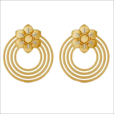 Designer Gold Earrings