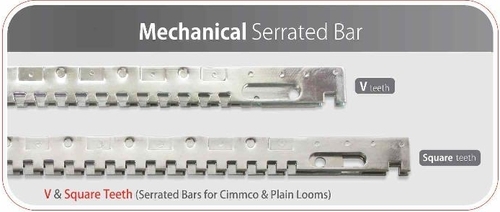 CIMMCO Mechanical Textile Serrated Bar