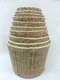 Cane Baskets - Color: Golden Yellow