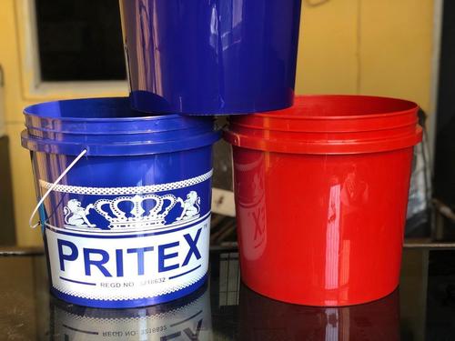 Colored Plastic Buckets