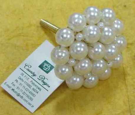 metal plastic beads combo door knob