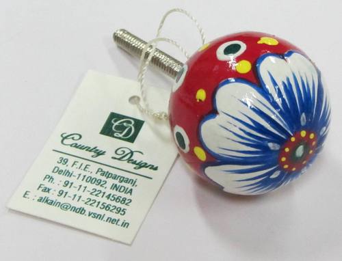door knob metal wood painted