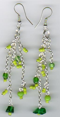 Designer Glass Beaded Earrings