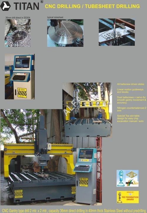 CNC Tubesheet Drilling Milling