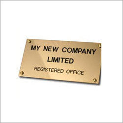 Brass Nameplates