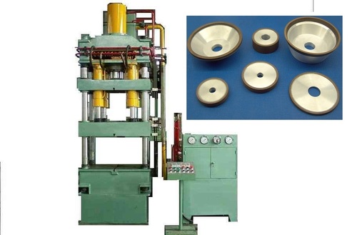 Gringing whell press machine