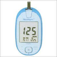 Blood Glucose Monitoring System - Plastic, 80x50x20 Mm | Auto-coding, Bright Lcd Display, Compact Design, Memory For 500 Readings, Fast Results