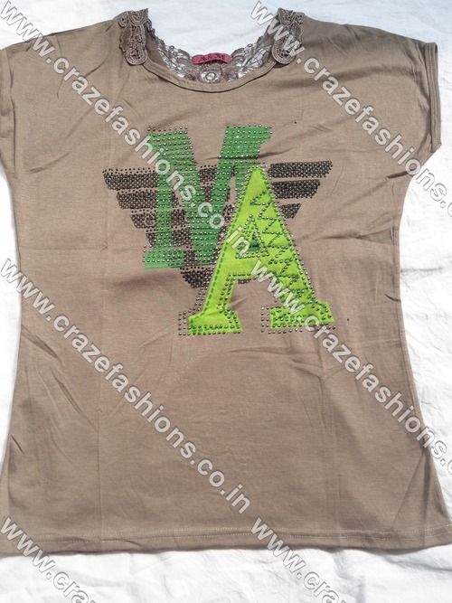 Art no.04 Wsp - Cotton, Multiple Sizes, Beige | Soft Fabric, Stylish Design, Comfortable Fit, Durable Material, Logo Print, Round Neck, Short Sleeve, Casual Style