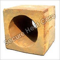 Burner Blocks - High Density Refractory Material, Various Sizes With Square Shape And Low Porosity | Excellent Thermal Shock Resistance, Superior Wear And Corrosion Resistance, Great Volume Stability At High Temperatures