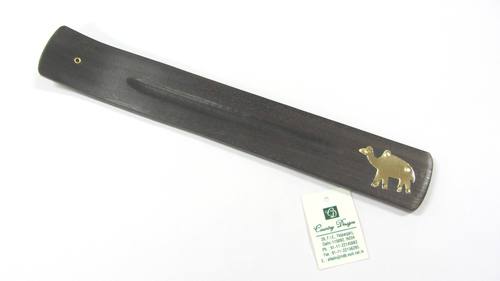 wood metal stamp Incense Holder
