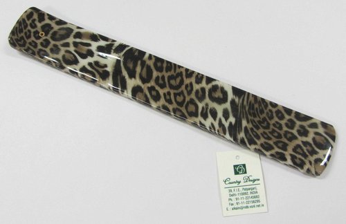 wood pu leather resin combo Incense Holder