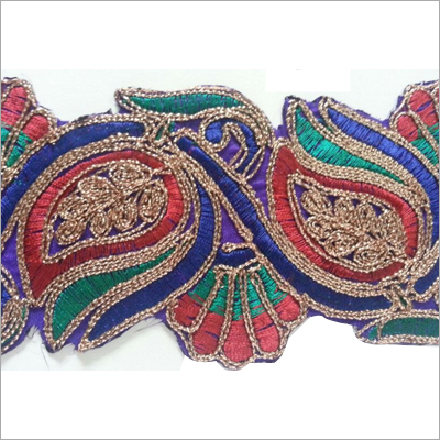 Embroidered Mesh Lace