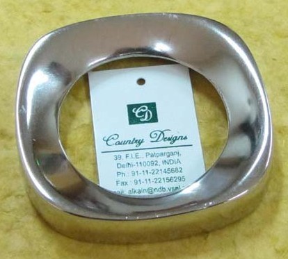 brass silverplated Napkin Ring