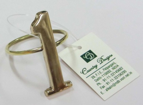 bass numeric Napkin Ring