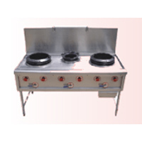 Two Burner Chinese Cooking Range  