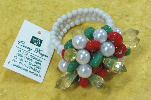 Napkin Ring glass beaded