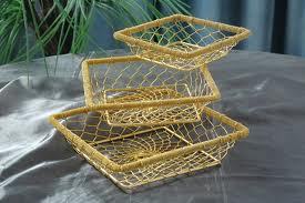 ALUMINIUM WIRE BASKETS