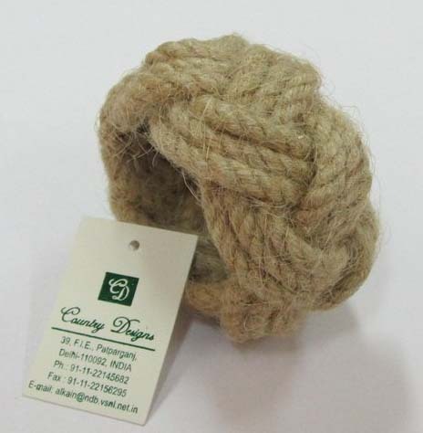 natural jute braided Napkin Ring