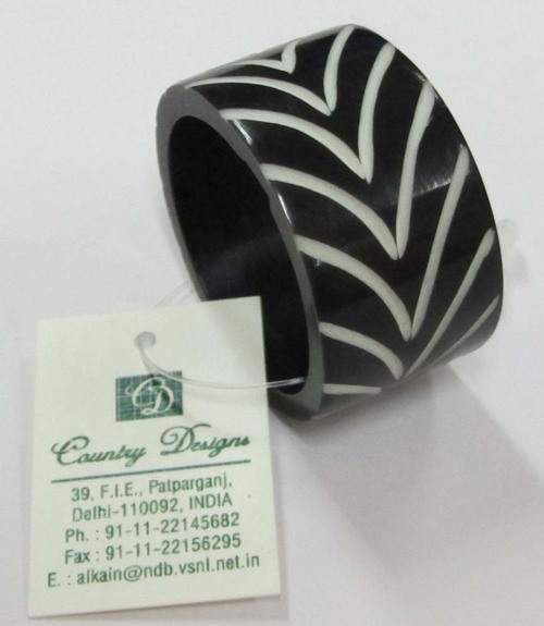 resin hand engraved Napkin Ring