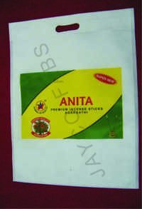 4 Color Offset Printed D Cut Bags - Cotton Material, 15-20 Inch Size | Easy Handle Double String Design, Ideal For Shopping Use