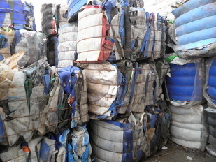 Hdpe-Pe-Pp Post Consumer (Mostly Barrels, Drums, B